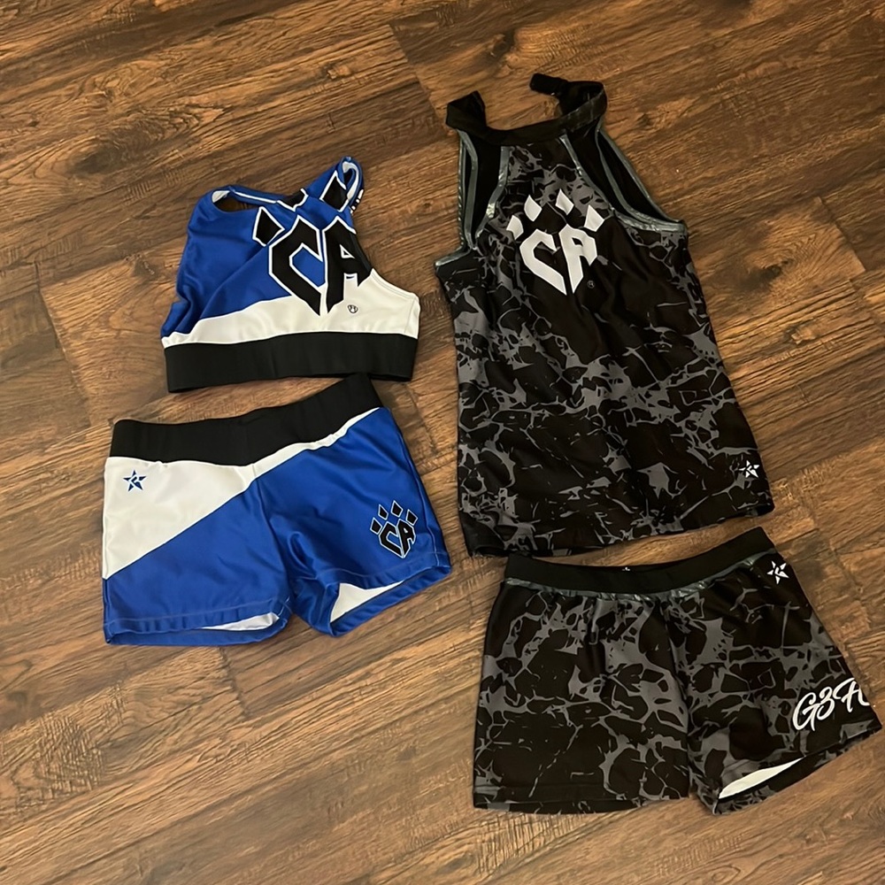 retro and marble practice wear set